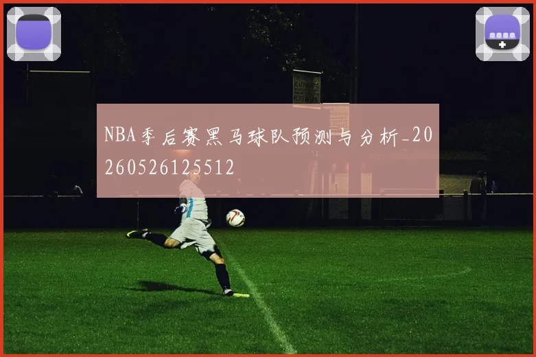 NBA季后赛黑马球队预测与分析_20260526125512