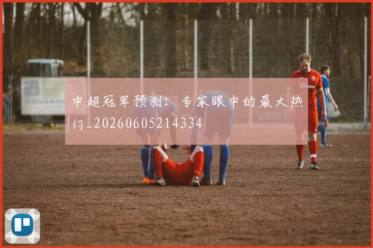 中超冠军预测：专家眼中的最大热门_20260605214334